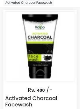 Activated Charcoal Face Wash