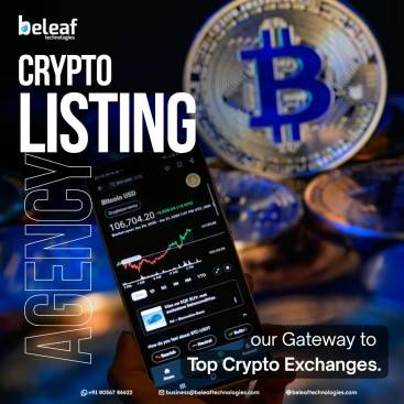 Top-rated Crypto listing agency - Beleaf Technologies