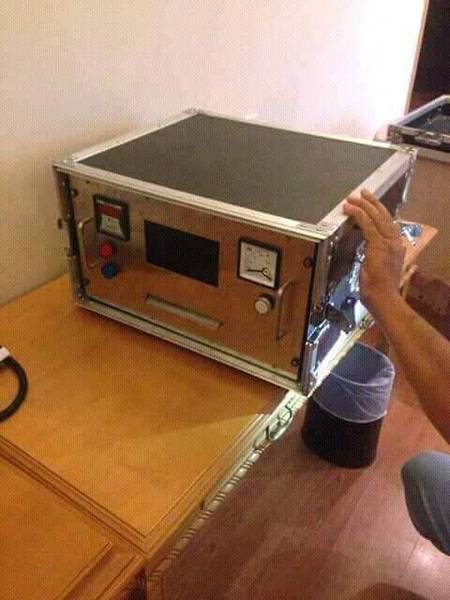 Selling automatic machine for cleaning defaced black money