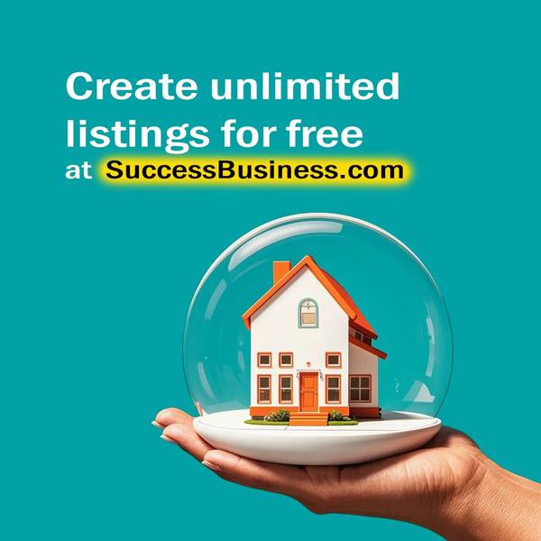 Create unlimited listing for free at Success Business