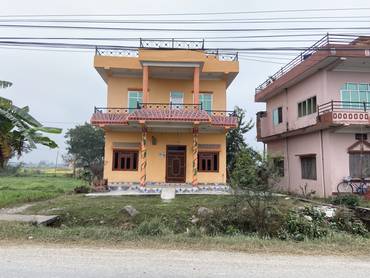 2 Storey House For Sale In Tilottama Bhalwari | Near Pahuni School | Pharsatikar Main Road | Price 85 Lakh