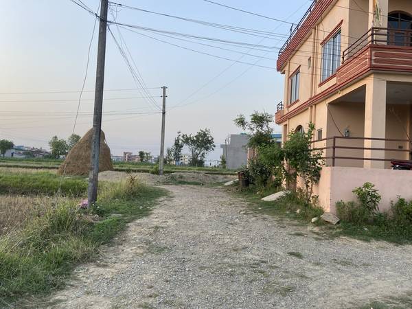 Land sale at Shankarpur near osho village Tilottama