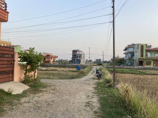 Land sale at Shankarpur near osho village Tilottama