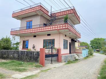 Beautiful House For Sale In Tilottama, Bhawari Rupandehi (1 Km East Of Highway)