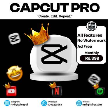Get Capcut Pro Just For 399!