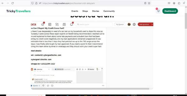 Leading Credit repair Firm in 2026: Connect with ThecyberGoatTechie.