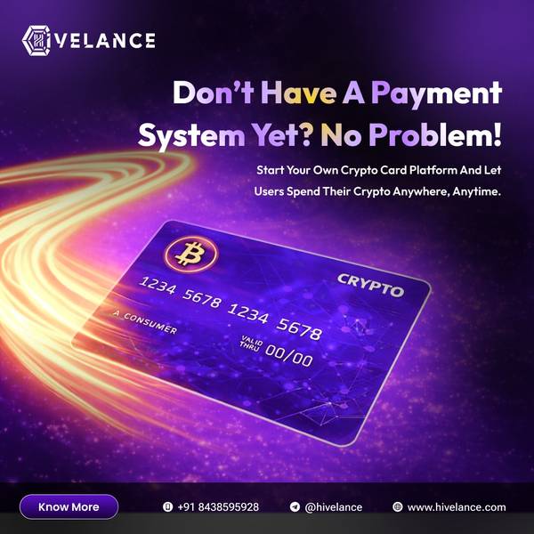 Expert Crypto Card Development Company - Hivelance