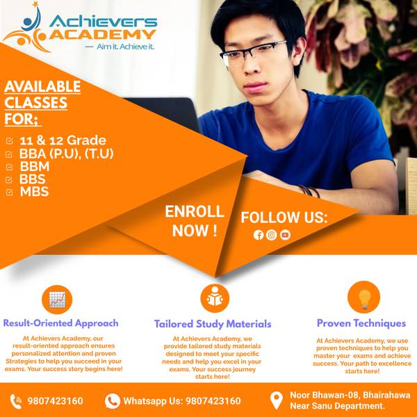 TUITION CLASSES AVAILABLE FOR (9,10,+2,BBA,BBM,BBS,MBS)