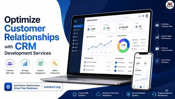 Optimize Customer Relationships with CRM Development Services