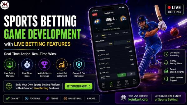 Sports Betting Game Development with Live Betting Features