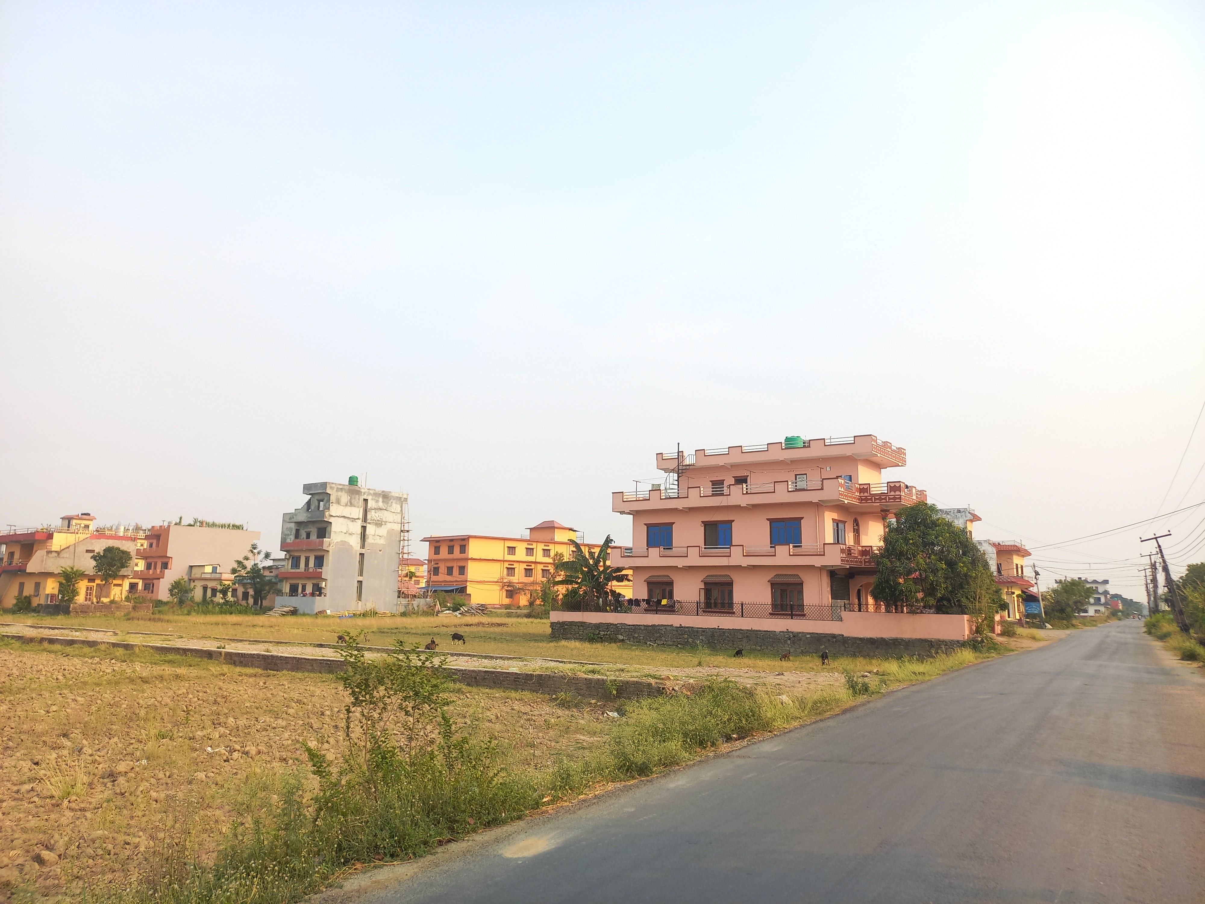 North faced attractive land is for sale near rammani campus manigram