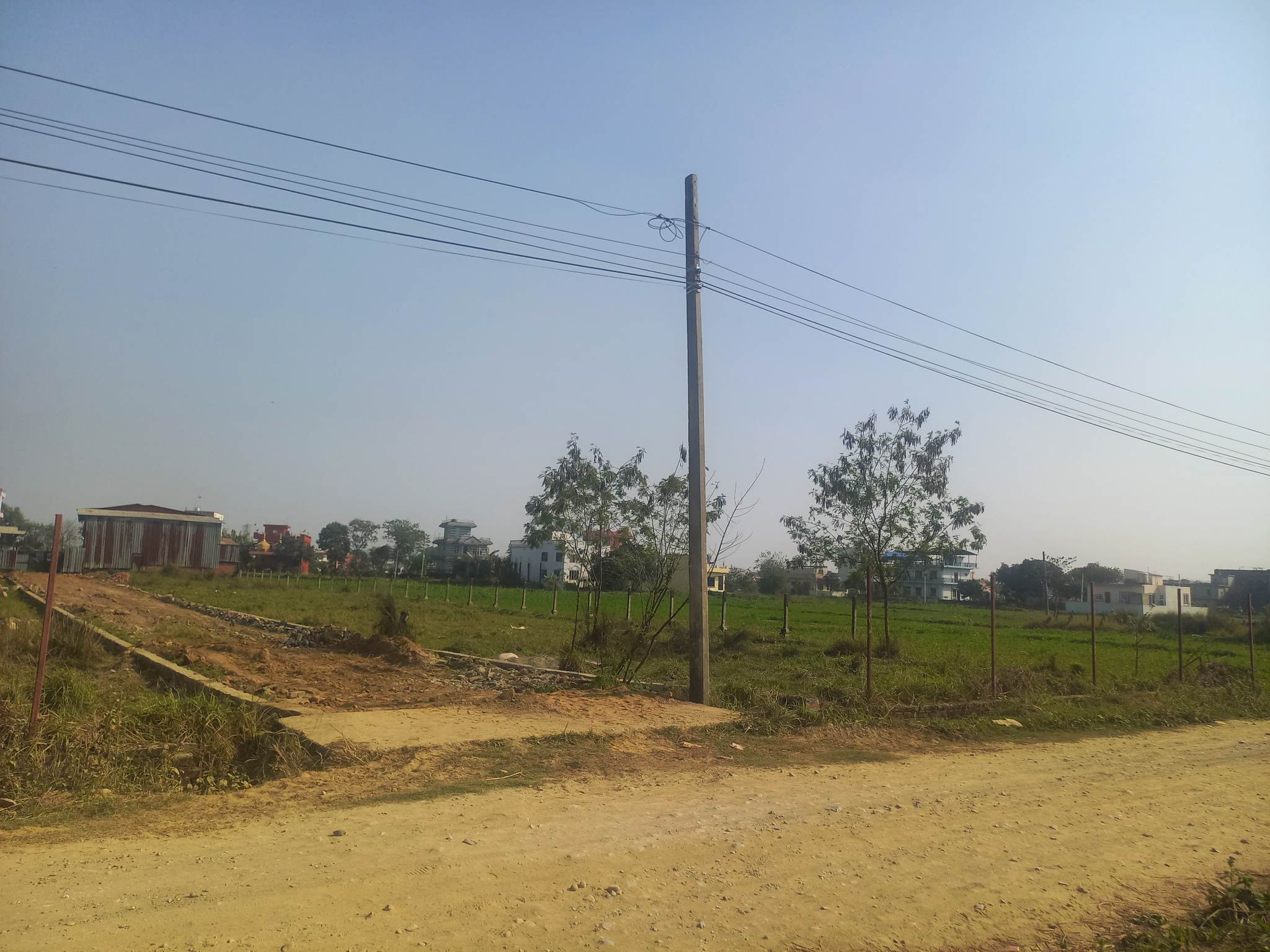 North Facing Land is On Sale At Tilottama Manigram