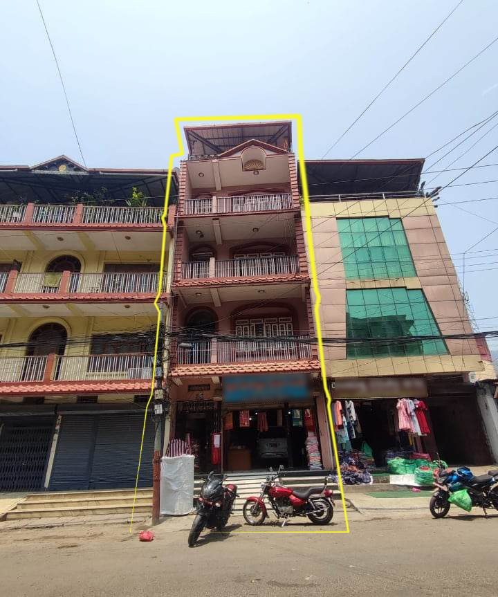 Commercial House For Sale at Butwal Ram Mandir Line