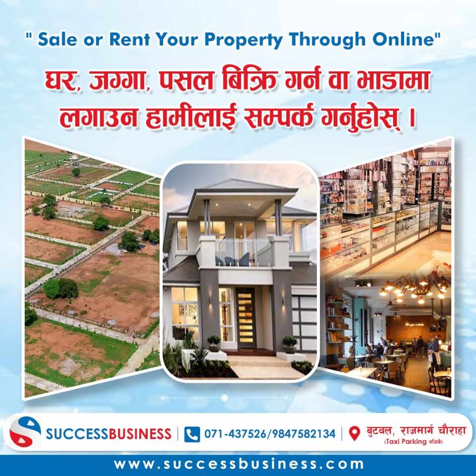 "Sale or Rent Your Property Through Online"