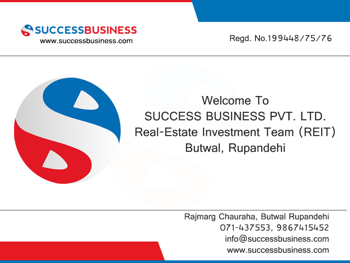 Real Estate Investment Team (Reit) - Success Business Pvt. Ltd.