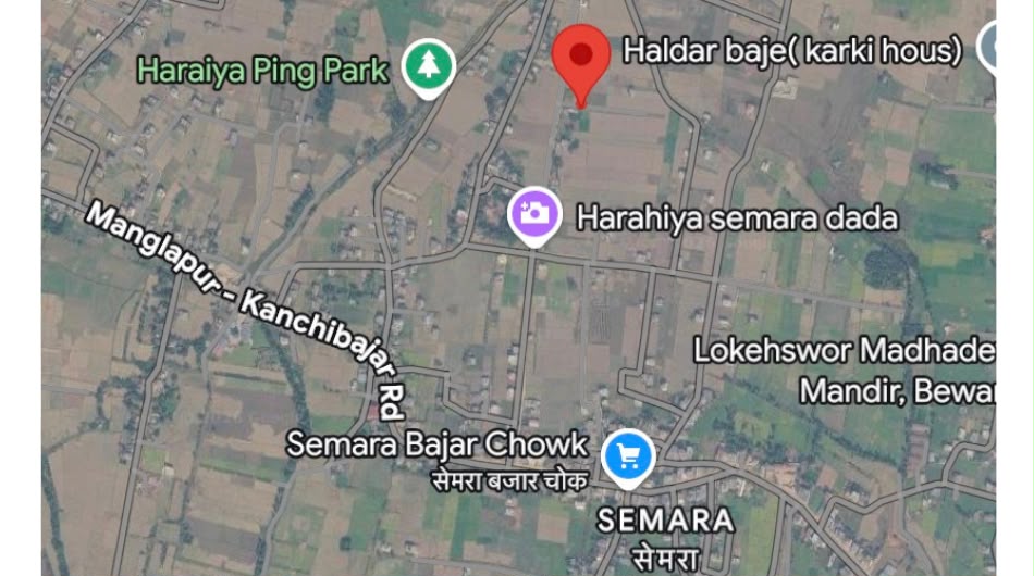 10 Dhur Land for Sale in Tilottama, Semara Dada